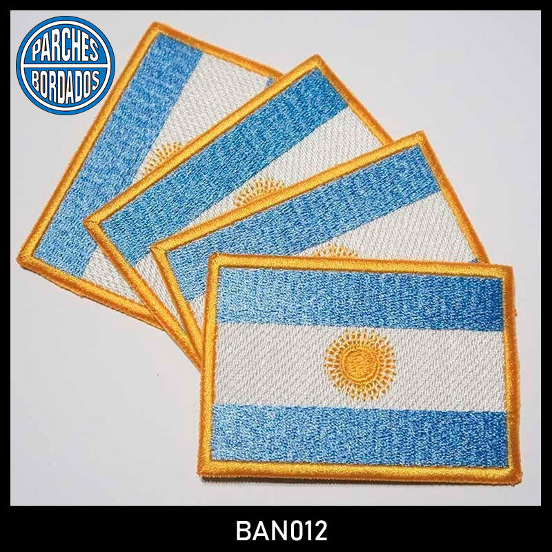 Bandera Argentina – Parches Bordados